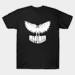 Mothman West Virginia Wing Humanoid Moth Retro Vintage White T-Shirt